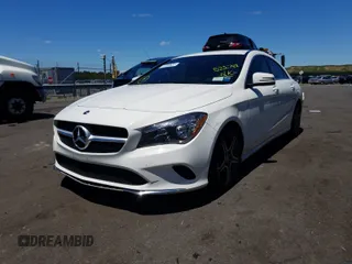 2018 Mercedes-Benz CLA with VIN WDDSJ4GB6JN521741, listed as a Copart auction lot 47350631 with 0 mi miles. Bid and sale history available at carsss.com. Image 2.