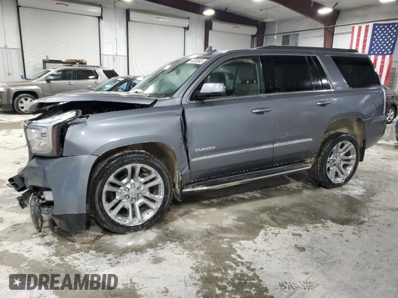 2020 GMC Yukon SLT with VIN 1GKS2BKC7LR291347, listed as a Copart auction lot 44808845 with 116,219 mi miles and Salvage Title. Bid and sale history available at carsss.com. Image 1.