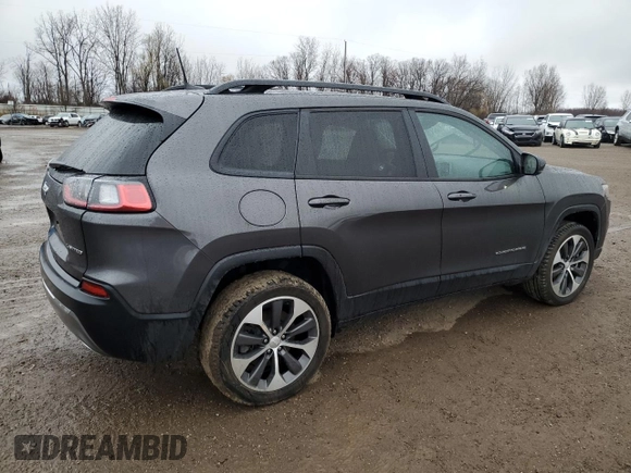 2022 Jeep Cherokee Limited with VIN 1C4PJMDX4ND548898, listed as a Copart auction lot 49797095 with 12,338 mi miles and Clean Title. Bid and sale history available at DreamBid. Image 3.