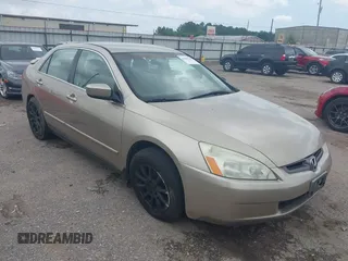 2003 Honda Accord LX z VIN 1HGCM55373A023034, wystawiony jako IAAI lot #42086285 z przebiegiem 305 602 mil mil oraz . Historia ofert i sprzedaży dostępna na DreamBid. Obrazek 1.
