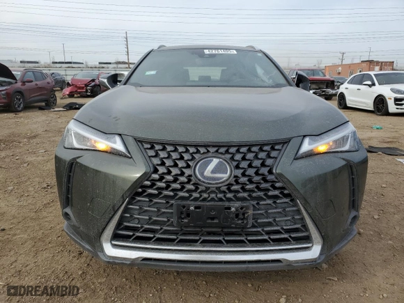 2020 Lexus UX with VIN JTHP9JBH4L2026847, listed as a Copart auction lot 42761405 with 27,402 mi miles and Salvage Title. Bid and sale history available at carsss.com. Image 5.