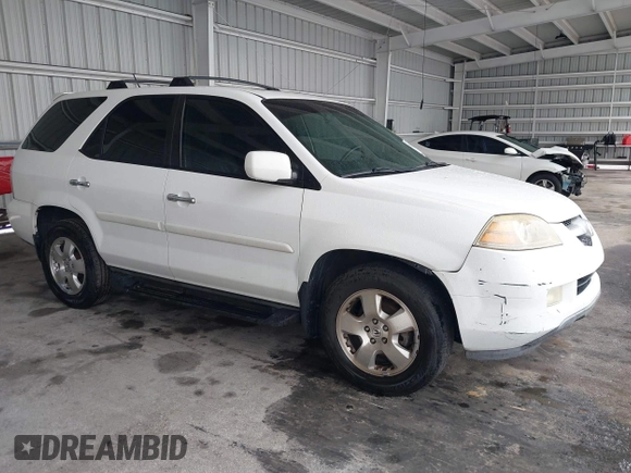 2004 Acura MDX with VIN 2HNYD18274H535096, listed as a IAAI auction lot 41365199 with 231,438 mi miles. Bid and sale history available at carsss.com. Image 6.
