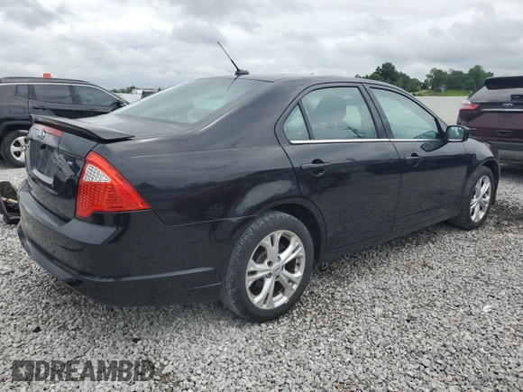 2012 Ford Fusion SE with VIN 3FAHP0HA6CR172314, listed as a Copart auction lot 60324145 with 196,044 mi miles and Salvage title. Bid and sale history available at DreamBid. Image 3.