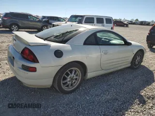 2002 Mitsubishi Eclipse with VIN 4A3AC54H62E089780, listed as a Copart auction lot 73694394 with 219,116 mi miles and Salvage Title. Bid and sale history available at DreamBid. Image 3.