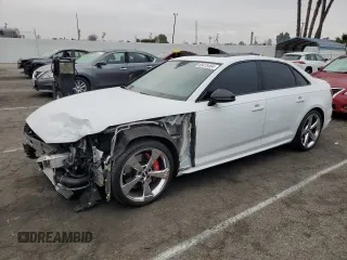 2019 Audi S4 Prestige with VIN WAUC4AF48KA093426, listed as a Copart auction lot 85475464 with 56,203 mi miles and Salvage Title. Bid and sale history available at carsss.com. Image 1.