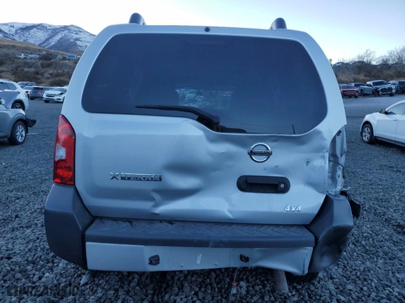 2012 Nissan Xterra X with VIN 5N1AN0NW5CC520356, listed as a Copart auction lot 82626404 with 81,307 mi miles and Salvage Title. Bid and sale history available at carsss.com. Image 6.