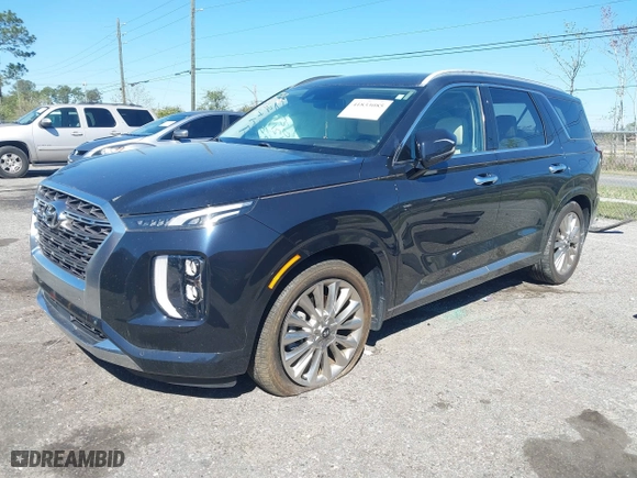 2020 Hyundai Palisade Limited with VIN KM8R54HE7LU044523, listed as a IAAI auction lot 41833085 with 66,133 mi miles. Bid and sale history available at carsss.com. Image 17.
