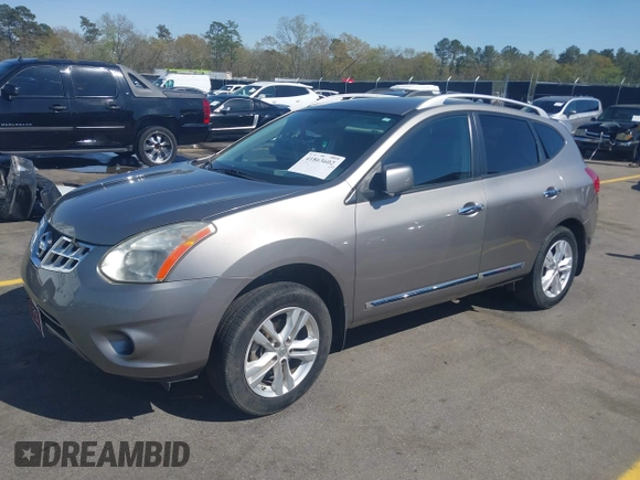 2012 Nissan Rogue S with VIN JN8AS5MT9CW277235, listed as a IAAI auction lot 41863602 with 116,153 mi miles and . Bid and sale history available at DreamBid. Image 17.