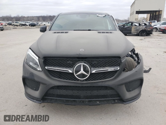 2019 Mercedes-Benz GLE 43 AMG with VIN 4JGED6EB7KA145777, listed as a Copart auction lot 47424505 with 73,487 mi miles and Salvage title. Bid and sale history available at DreamBid. Image 5.