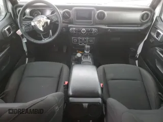 2020 Jeep Wrangler Unlimited Sport S with VIN 1C4HJXDG9LW311833, listed as a Copart auction lot 49344435 with 61,759 mi miles and Salvage title. Bid and sale history available at DreamBid. Image 8.