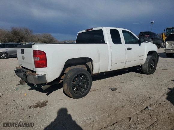 2008 Chevrolet Silverado 2500HD Work Truck with VIN 1GCHC29K28E178887, listed as a Copart auction lot 89207085 with 0 mi miles and Salvage Title. Bid and sale history available at carsss.com. Image 3.