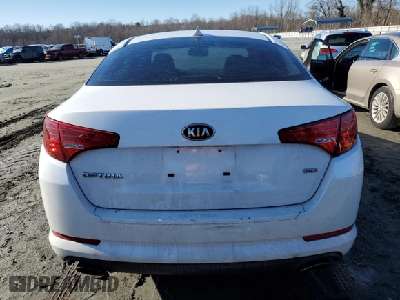 2013 Kia Optima LX with VIN KNAGM4A70D5435354, listed as a Copart auction lot 42798125 with 116,638 mi miles and Salvage Title. Bid and sale history available at carsss.com. Image 6.
