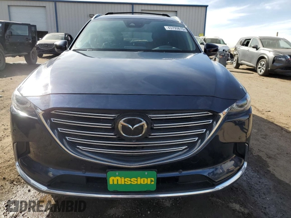 2022 Mazda CX-9 Grand Touring with VIN JM3TCBDY6N0609379, listed as a Copart auction lot 43795615 with 19,917 mi miles and Salvage Title. Bid and sale history available at carsss.com. Image 5.