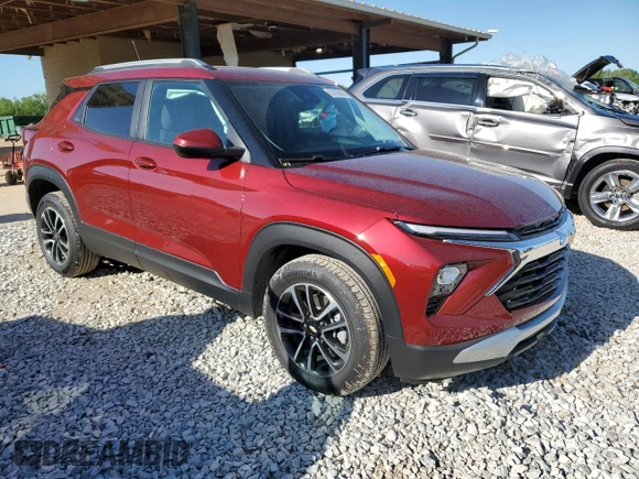 2024 Chevrolet TrailBlazer LT with VIN KL79MPSL4RB218047, listed as a Copart auction lot 52436695 with 4,300 mi miles and Salvage Title. Bid and sale history available at carsss.com. Image 4.
