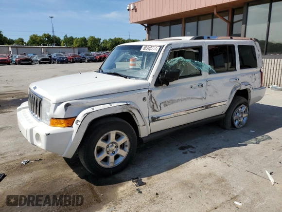 2006 Jeep Commander Limited with VIN 1J8HG58286C327182, listed as a Copart auction lot 68340774 with 167,769 mi miles and Salvage Title. Bid and sale history available at carsss.com. Image 1.