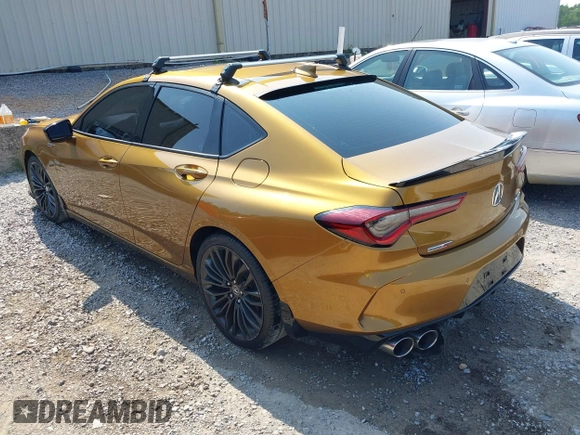 2022 Acura TLX Type S with VIN 19UUB7F00NA000529, listed as a IAAI auction lot 42350522 with 36,060 mi miles and . Bid and sale history available at DreamBid. Image 3.