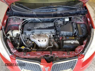 2009 Pontiac Vibe with VIN 5Y2SM67009Z403281, listed as a Copart auction lot 53759085 with 151,365 mi miles and Salvage Title. Bid and sale history available at carsss.com. Image 11.