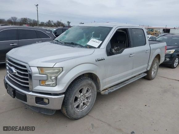 2015 Ford F-150 XL with VIN 1FTEW1CF8FKD67008, listed as a IAAI auction lot 41683614 with 194,993 mi miles. Bid and sale history available at carsss.com. Image 2.