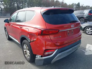 2020 Hyundai Santa Fe SE with VIN 5NMS23AD5LH216758, listed as a IAAI auction lot 41709979 with 145,756 mi miles. Bid and sale history available at carsss.com. Image 3.