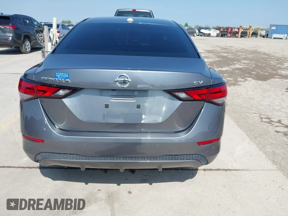 2022 Nissan Sentra SV with VIN 3N1AB8CV5NY210243, listed as a IAAI auction lot 41808972 with 63,612 mi miles and . Bid and sale history available at DreamBid. Image 17.