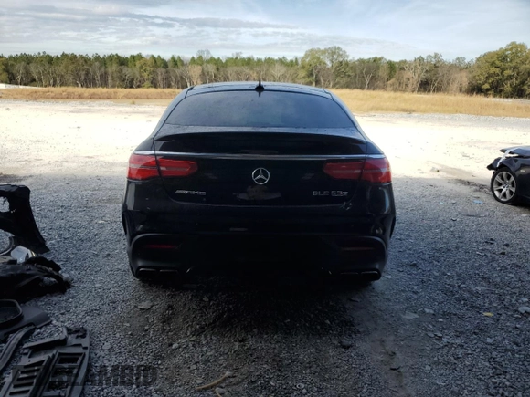 2018 Mercedes-Benz GLE 63 S AMG with VIN 4JGED7FB8JA097872, listed as a Copart auction lot 68439802 with 31,127 mi miles and . Bid and sale history available at DreamBid. Image 6.