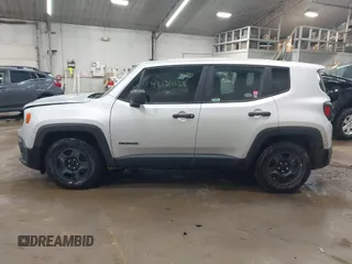 2017 Jeep Renegade Sport with VIN ZACCJAAB0HPG15296, listed as a IAAI auction lot 42134138 with 98,655 mi miles and . Bid and sale history available at DreamBid. Image 14.