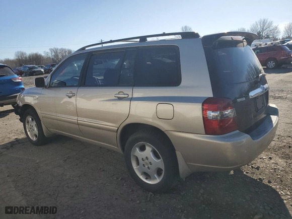 2006 Toyota Highlander w/3rd Row with VIN JTEEP21A160155472, listed as a Copart auction lot 44852335 with 0 mi miles and Clean Title. Bid and sale history available at carsss.com. Image 2.