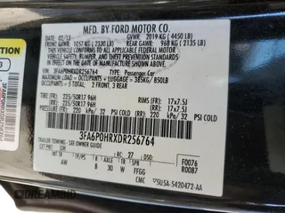 2013 Ford Fusion SE with VIN 3FA6P0HRXDR256764, listed as a Copart auction lot 53520205 with 128,288 mi miles and Clean Title. Bid and sale history available at carsss.com. Image 13.