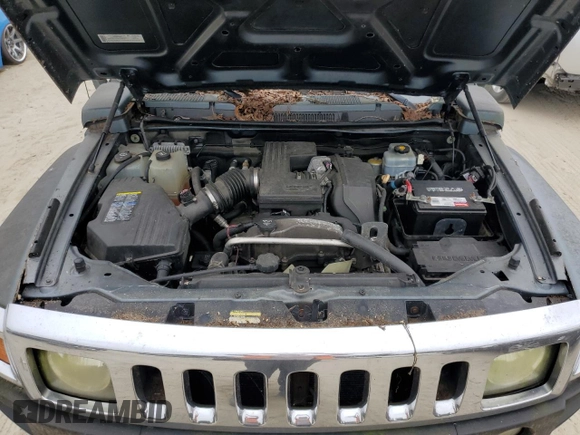 2007 Hummer H3 SUV with VIN 5GTDN13E678225611, listed as a Copart auction lot 72803624 with 198,410 mi miles and Clean Title. Bid and sale history available at carsss.com. Image 11.