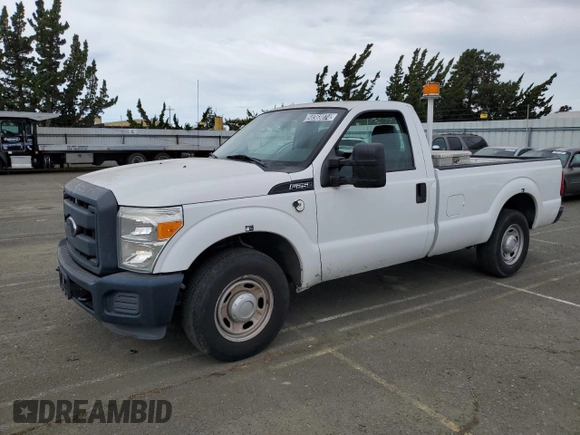 2013 Ford F-250 XL with VIN 1FTBF2A60DEB82054, listed as a Copart auction lot 50368074 with 34,182 mi miles and Clean Title. Bid and sale history available at DreamBid. Image 1.