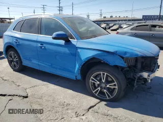 2020 Audi Q5 Premium with VIN WA1G2AFY9L2048790, listed as a Copart auction lot 73029794 with 17,580 mi miles and Salvage Title. Bid and sale history available at carsss.com. Image 4.