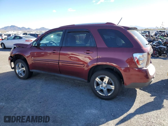 2007 Chevrolet Equinox LT with VIN 2CNDL63F476089287, listed as a Copart auction lot 49651115 with 122,344 mi miles and Salvage Title. Bid and sale history available at carsss.com. Image 2.