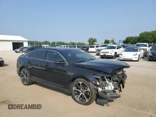 2016 Ford Taurus SHO with VIN 1FAHP2KT0GG146987, listed as a Copart auction lot 60123175 with 137,675 mi miles and Salvage title. Bid and sale history available at DreamBid. Image 4.