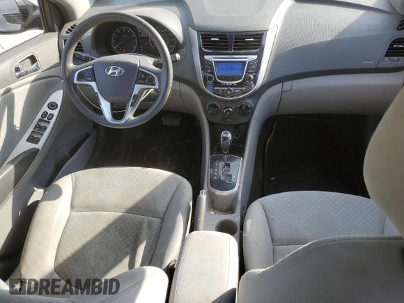 2012 Hyundai Accent SE with VIN KMHCU5AEXCU018278, listed as a Copart auction lot 48282465 with 106,970 mi miles and Salvage Title. Bid and sale history available at carsss.com. Image 8.