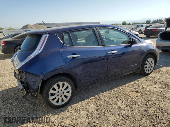 2017 Nissan LEAF SL with VIN 1N4BZ0CP4HC310174, listed as a Copart auction lot 63440633 with 35,160 mi miles. Bid and sale history available at carsss.com. Image 3.