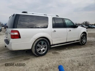 2010 Ford Expedition Max Limited with VIN 1FMJK2A57AEA38393, listed as a Copart auction lot 46665295 with 133,024 mi miles and Salvage title. Bid and sale history available at DreamBid. Image 3.