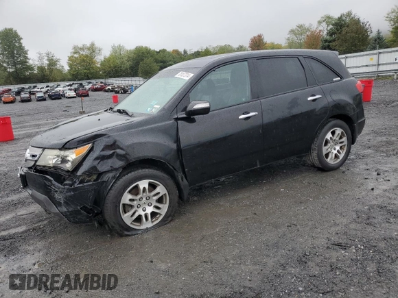 2008 Acura MDX with VIN 2HNYD28288H512969, listed as a Copart auction lot 79733524 with 188,756 mi miles and Salvage Title. Bid and sale history available at DreamBid. Image 1.