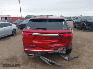 2023 Chevrolet Traverse High Country with VIN 1GNEVNKW7PJ221810, listed as a IAAI auction lot 41215676 with 26,020 mi miles. Bid and sale history available at carsss.com. Image 16.