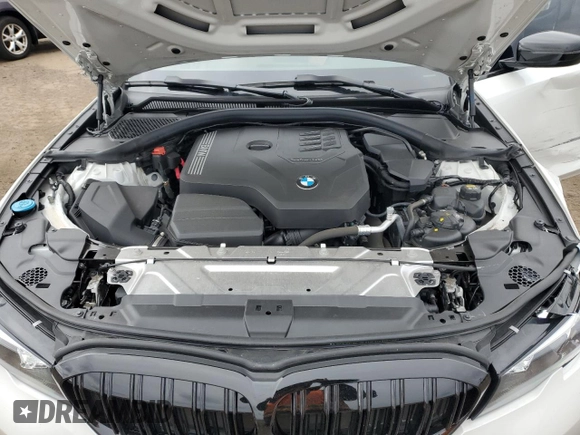 2020 BMW 3 Series 330i xDrive with VIN 3MW5R7J0XL8B18065, listed as a Copart auction lot 53439165 with 69,314 mi miles and Salvage Title. Bid and sale history available at carsss.com. Image 12.