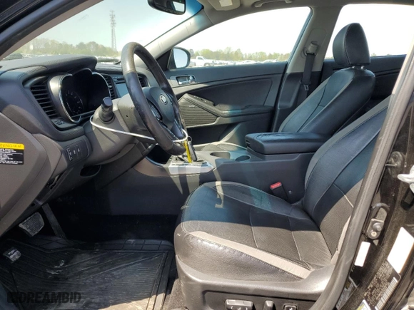 2013 Kia Optima Hybrid EX with VIN KNAGM4AD7D5060620, listed as a Copart auction lot 52964445 with 185,232 mi miles and Salvage Title. Bid and sale history available at carsss.com. Image 7.