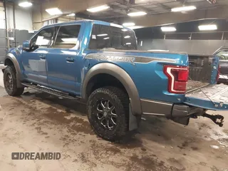 2019 Ford F-150 Raptor with VIN 1FTFW1RG9KFA40236, listed as a IAAI auction lot 41833222 with 109,231 mi miles. Bid and sale history available at carsss.com. Image 3.