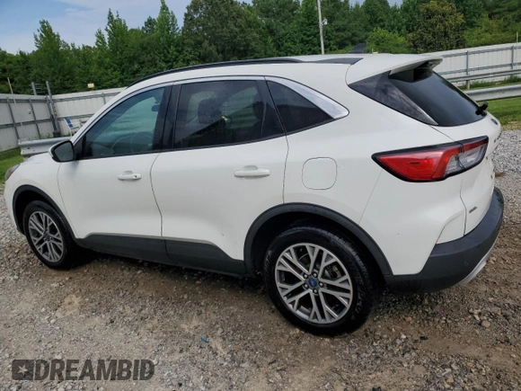 2021 Ford Escape SEL z VIN 1FMCU9H67MUA65291, wystawiony jako Copart lot #63403555 z przebiegiem 122 034 mil mil oraz Szkoda całkowita • Salvage title. Historia ofert i sprzedaży dostępna na DreamBid. Obrazek 2.
