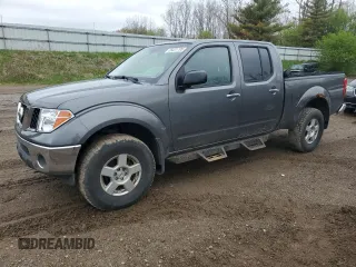 2007 Nissan Frontier SE with VIN 1N6AD09W07C448292, listed as a Copart auction lot 55821795 with 311,852 mi miles and Clean title. Bid and sale history available at DreamBid. Image 1.