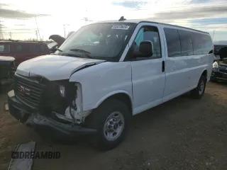 2016 GMC Savana z VIN 1GJZ7NFG0G1281394, wystawiony jako Copart lot #83413824 z przebiegiem 101 764 mil mil oraz Szkoda całkowita • Salvage title. Historia ofert i sprzedaży dostępna na DreamBid. Obrazek 1.