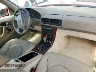 1998 Mercedes-Benz SL-Class with VIN WDBFA67F5WF160853, listed as a Copart auction lot 73988654 with 116,320 mi miles and Clean Title. Bid and sale history available at carsss.com. Image 8.