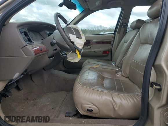 2000 Mercury Grand Marquis LS с VIN 2MEFM75W2YX617576, выставлен на аукционе Copart как лот 47615515 с пробегом 77 103 миль миль и Списание • Salvage title. История ставок и продаж доступна на DreamBid. Изображение 7.