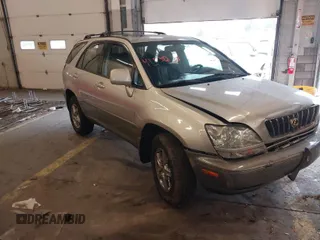 2002 Lexus RX 300 with VIN JTJHF10U020265835, listed as a IAAI auction lot 41535298 with 102,028 mi miles. Bid and sale history available at carsss.com. Image 1.
