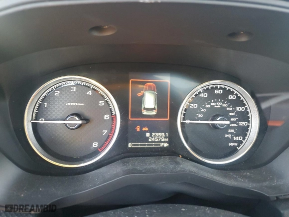 2022 Subaru Forester Touring with VIN JF2SKARC6NH416778, listed as a Copart auction lot 80045464 with 24,579 mi miles and Salvage Title. Bid and sale history available at carsss.com. Image 9.