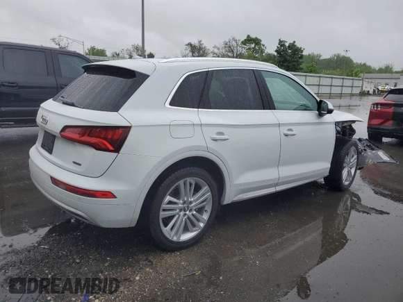 2019 Audi Q5 Premium Plus z VIN WA1BNAFY9K2136710, wystawiony jako Copart lot #55997445 z przebiegiem 56 996 mil mil oraz Szkoda całkowita • Salvage title. Historia ofert i sprzedaży dostępna na DreamBid. Obrazek 3.