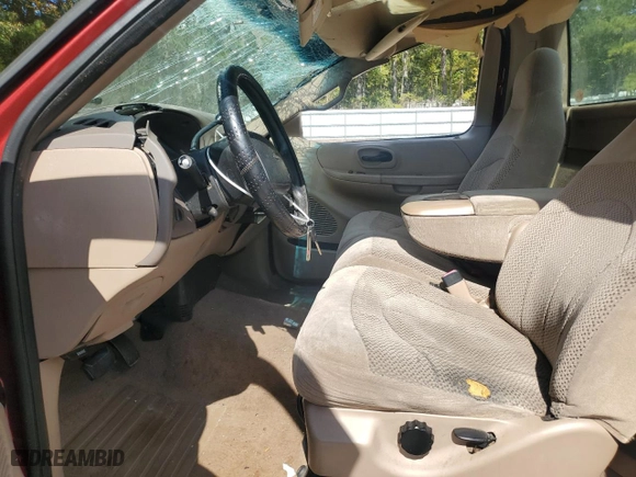 1999 Ford F-150 Work Series with VIN 1FTRF18W7XNB96181, listed as a Copart auction lot 76442364 with 143,813 mi miles and Salvage Title. Bid and sale history available at carsss.com. Image 7.